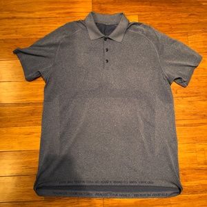 Lululemon metal vent tech polo